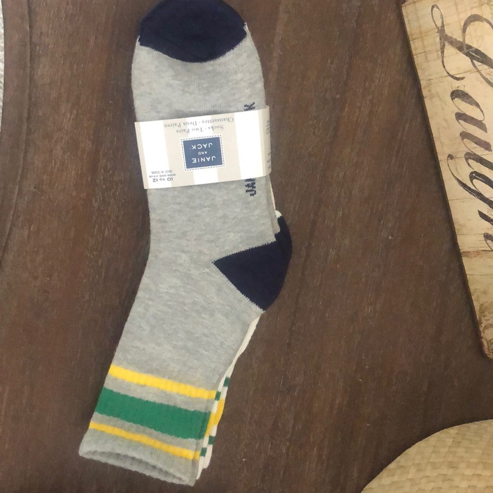 NWT Janie & Jacks socks